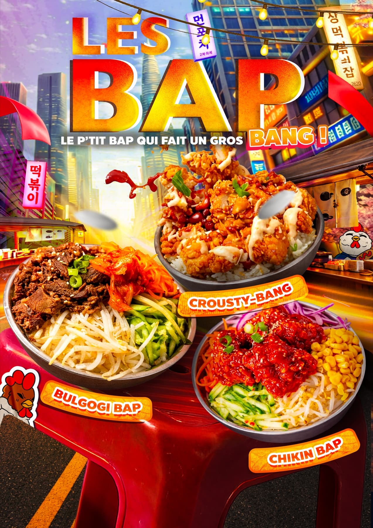 Affiche Chikin Bang