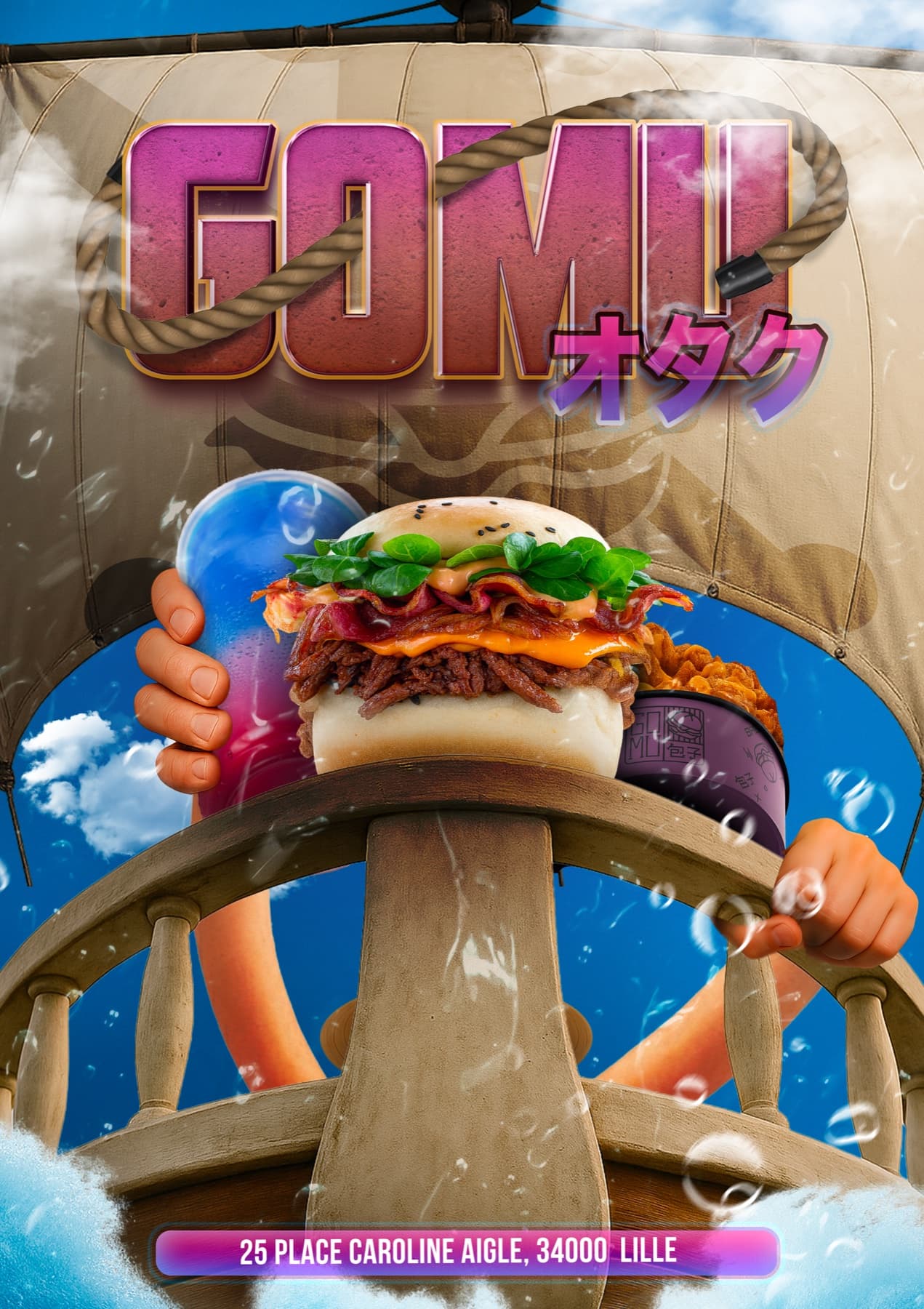 Flyer GOMU — Otaku Club Lille