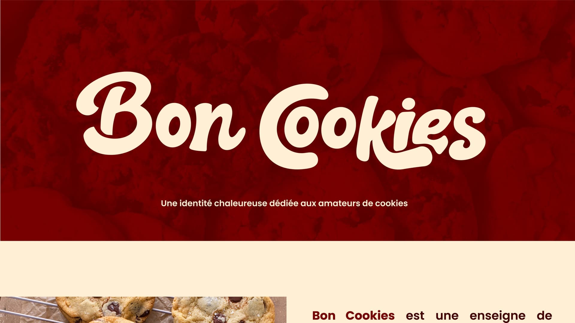 Bon Cookies — planche 1