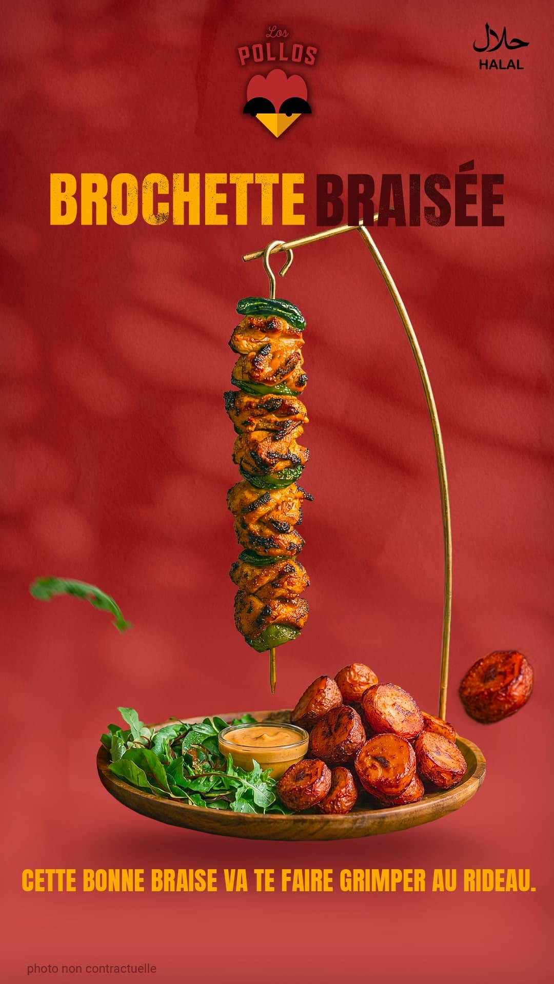 Los Pollos — écran de commande 4
