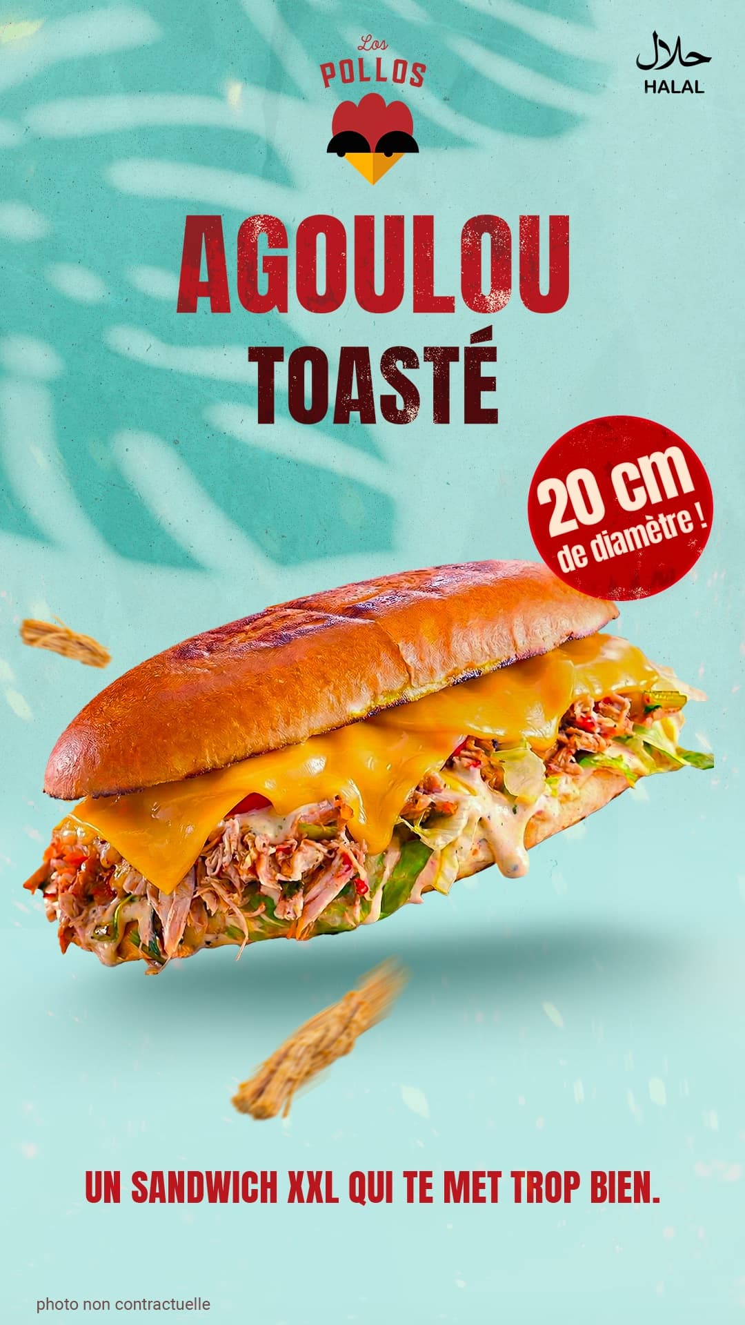 Los Pollos — écran de commande 6