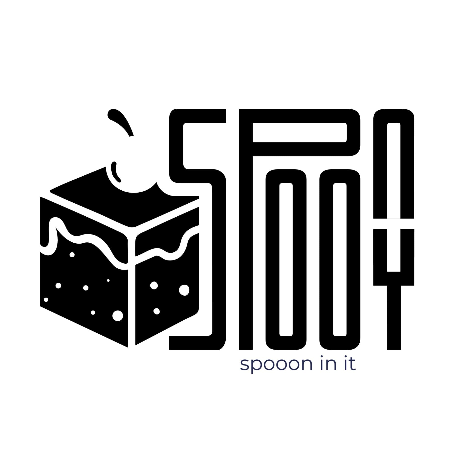 Spoony — planche de recherche logo 18