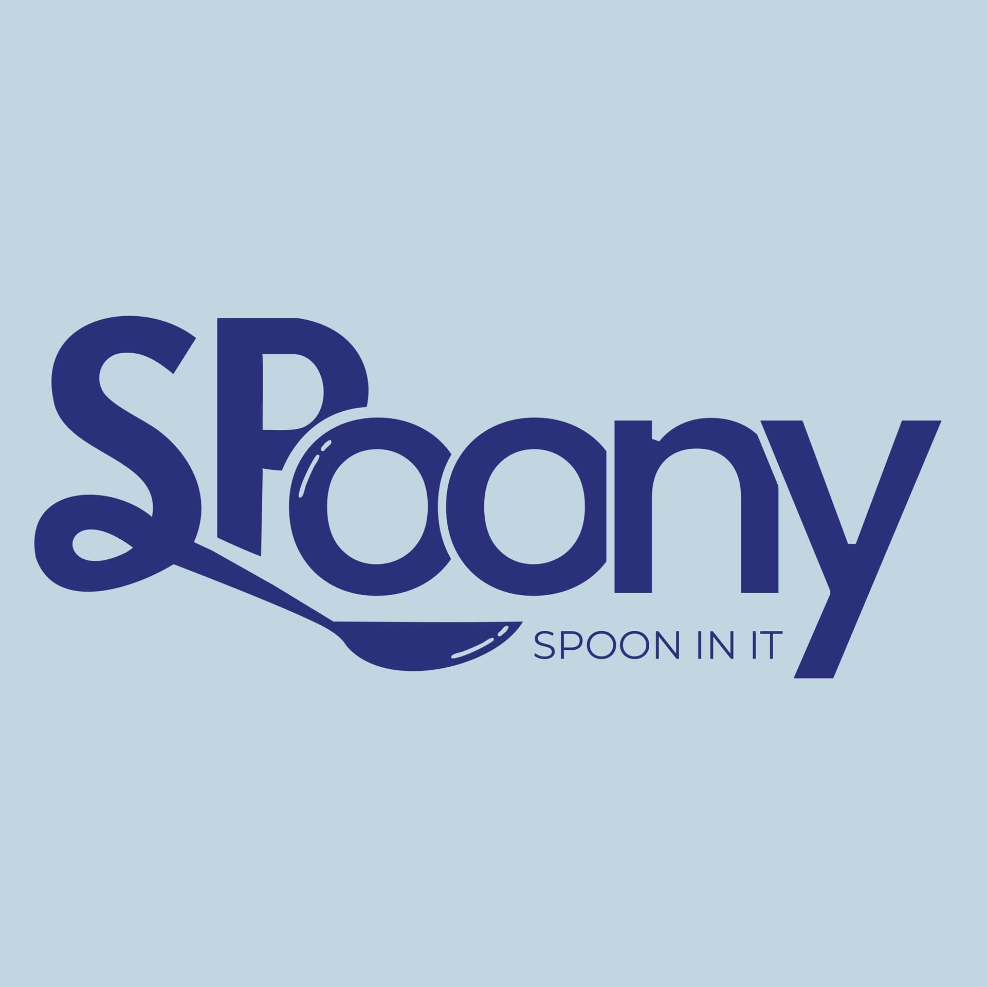Spoony — planche de recherche logo 27