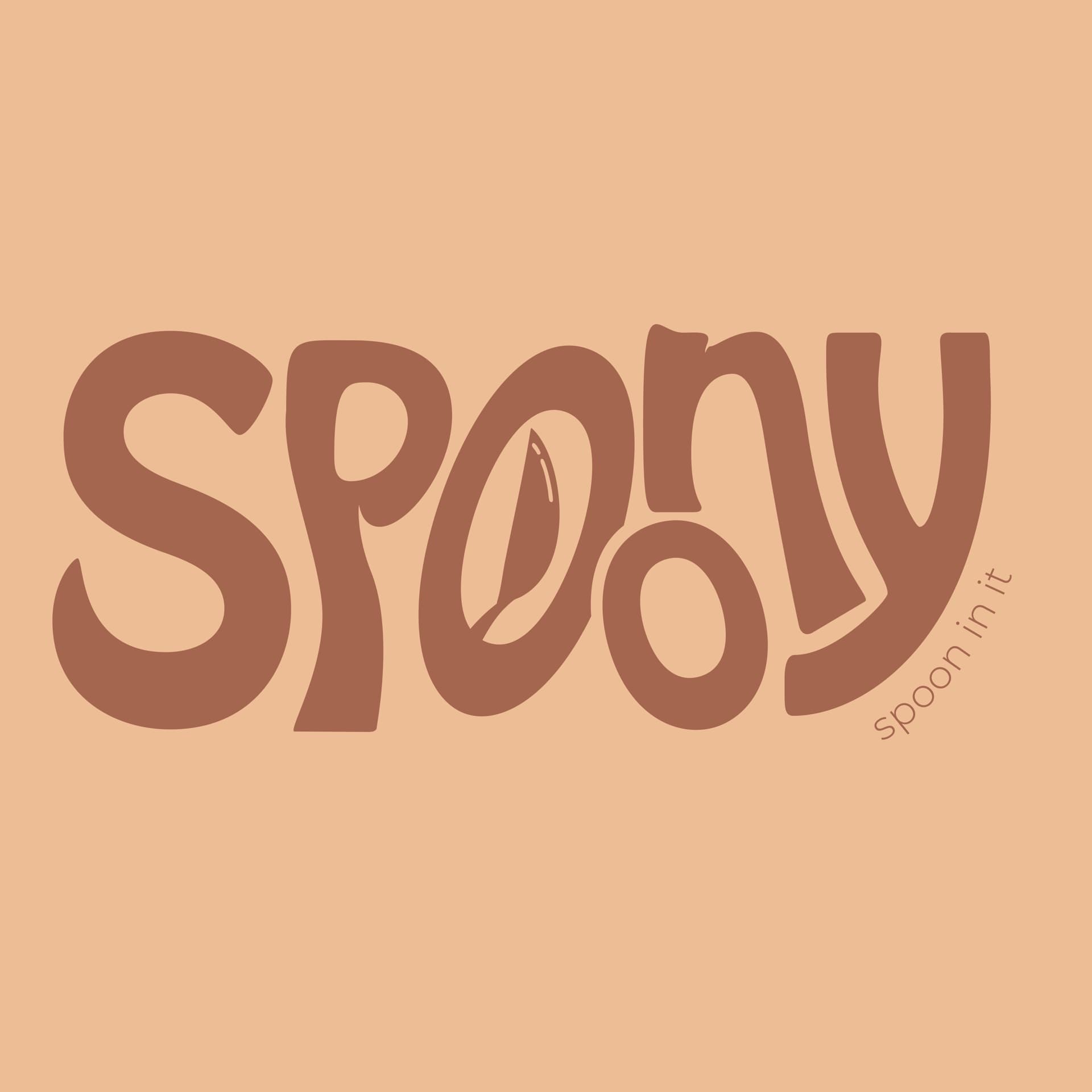 Spoony — planche de recherche logo 3