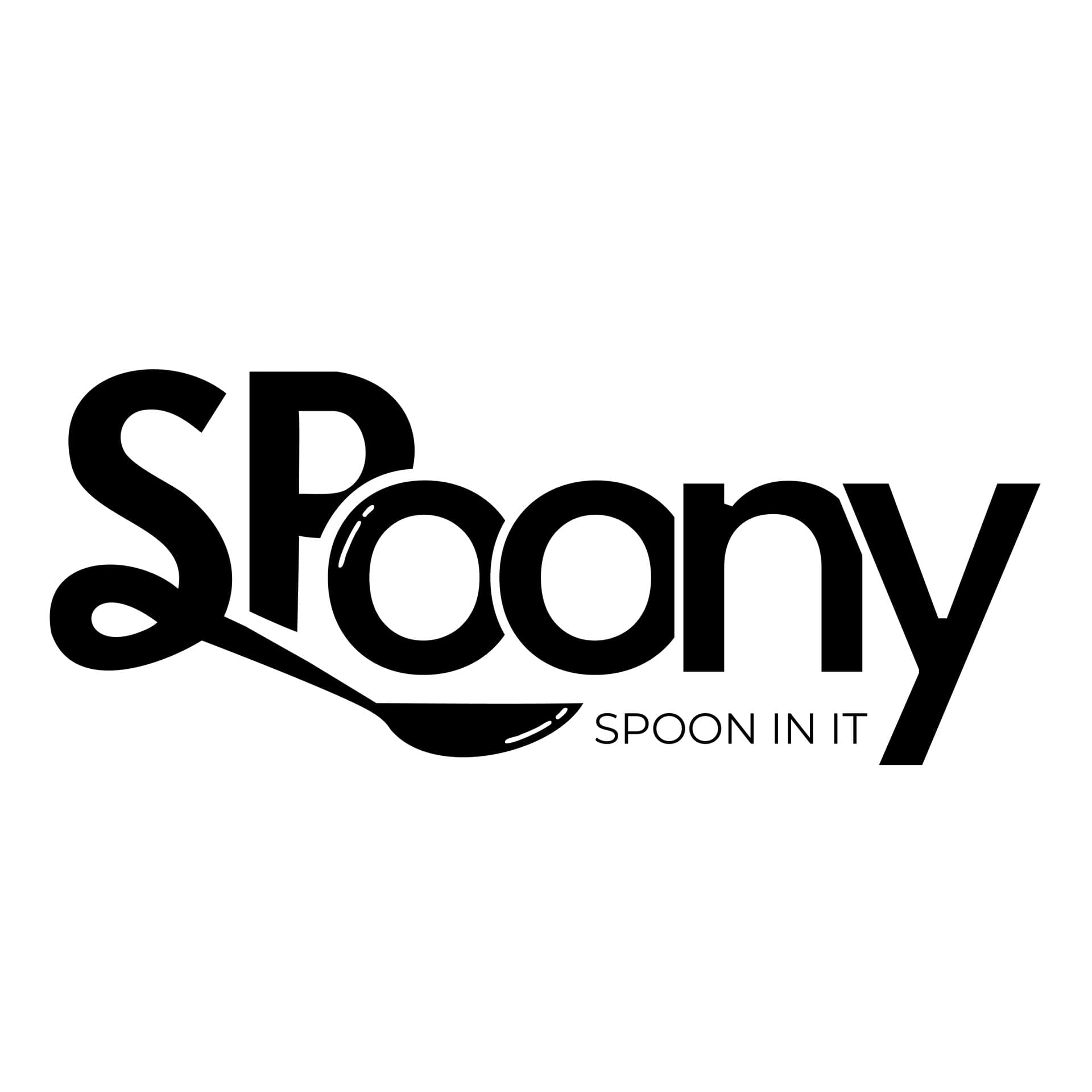 Spoony — planche de recherche logo 30