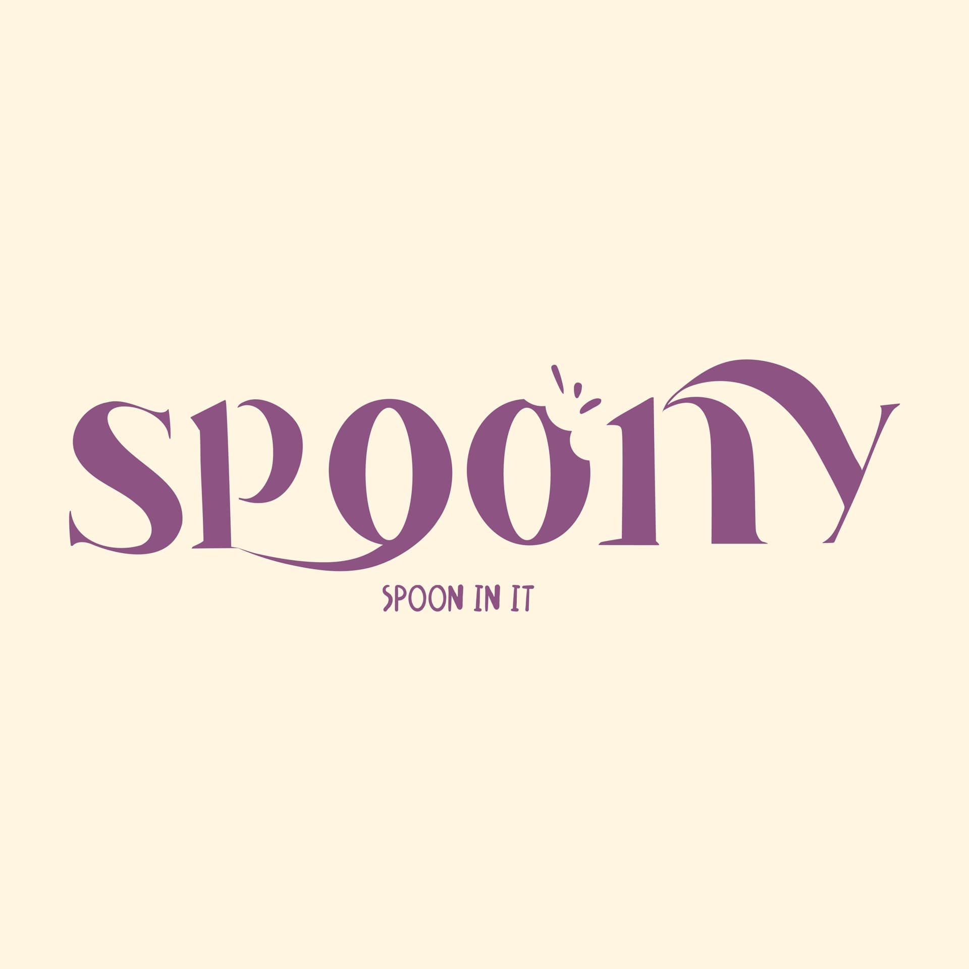 Spoony — planche de recherche logo 7